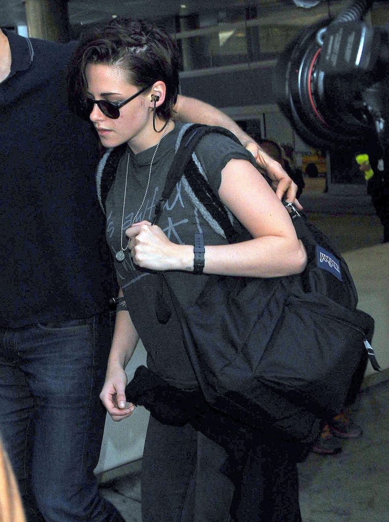 Kristen Stewart in an "It's Awful, I Hate It" T-Shirt