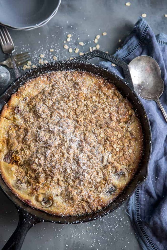 Simple Banana-Bread Cobbler