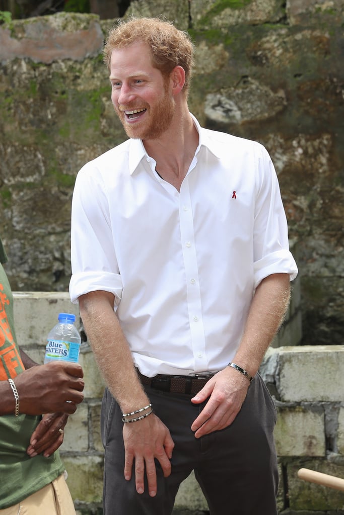 Prince Harry and Rihanna at Man Aware Event in Barbados