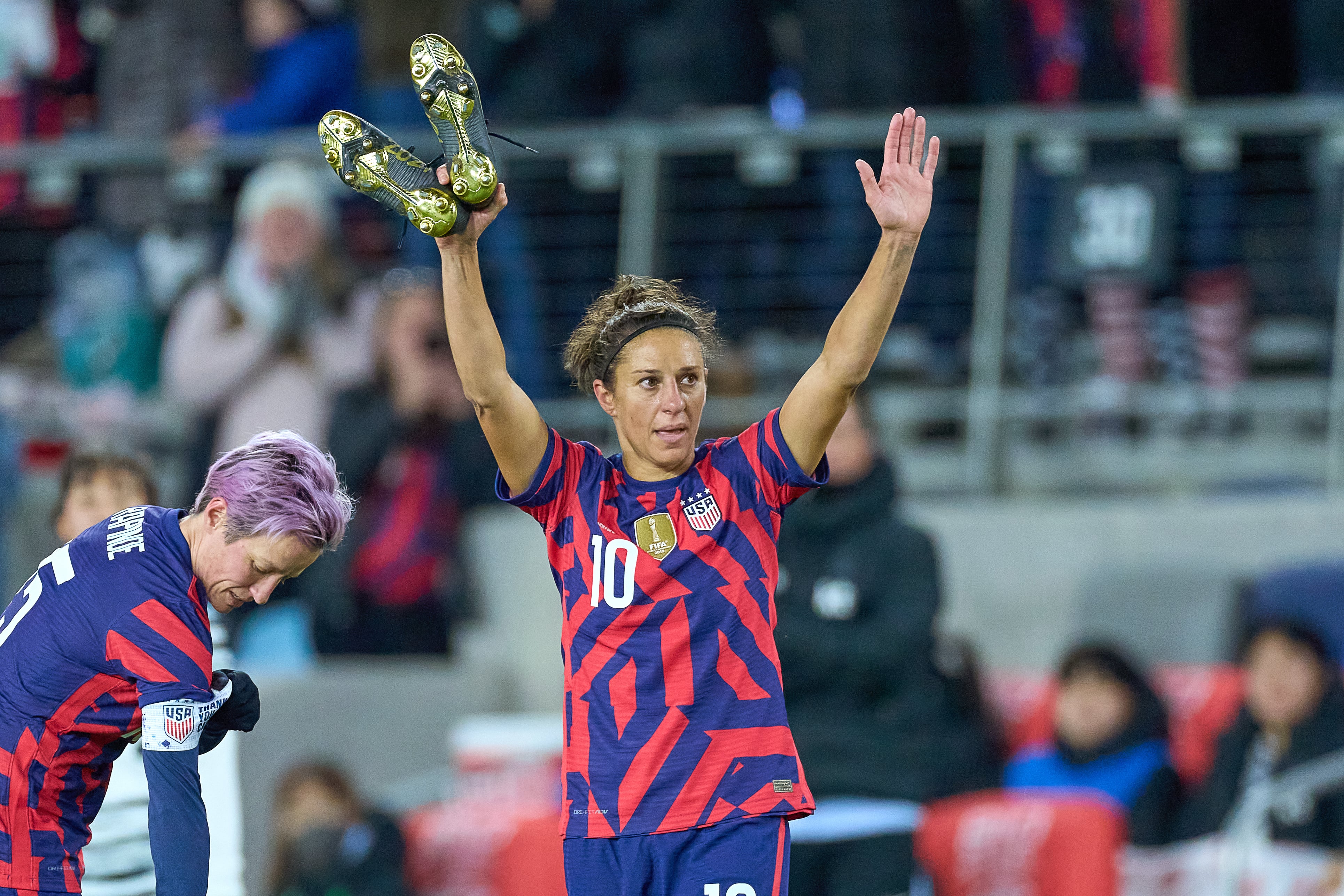 For Carli Lloyd, Creative Tributes Abound as Retirement Approaches