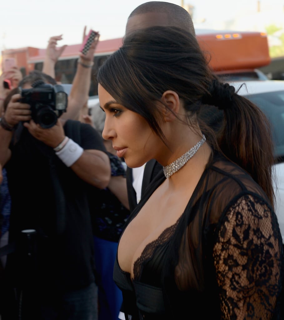 Kim Kardashian's Dress at Grutman Wedding in Miami