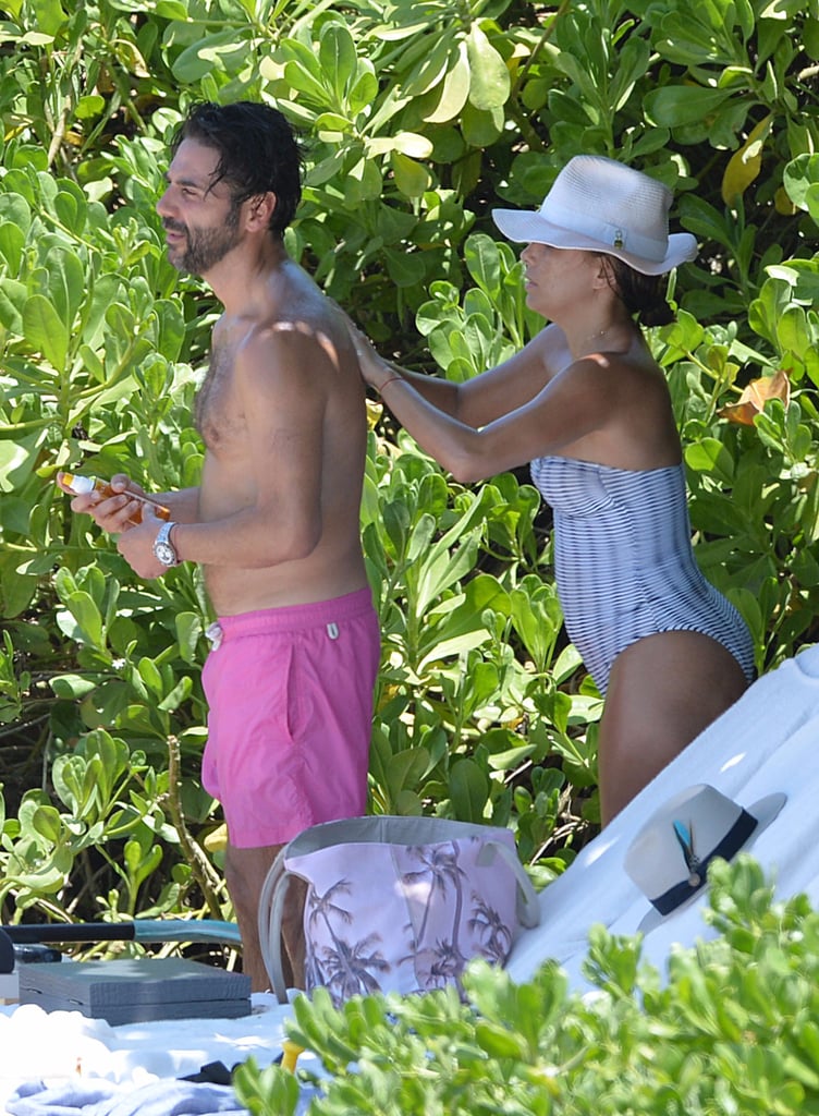 Eva Longoria and Jose Antonio Baston in Hawaii April 2017