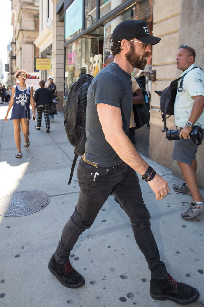 Jennifer Aniston and Justin Theroux Out in NYC June 2016