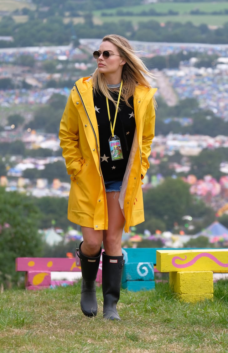 Margot Robbie at Glastonbury 2017 | British Celebrity Fashion at ...