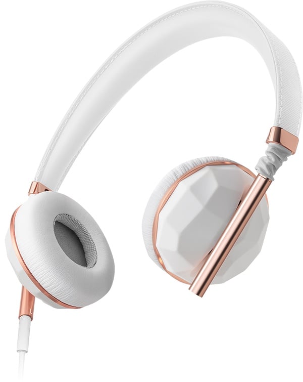 The headphones: Caeden Linea Nº1 ($150)
The why: "They are so handsome in the white with rose gold; they truly glam up my look. And the sound is super crisp. Utility meets style!" — Ricki Rubin, senior merchant