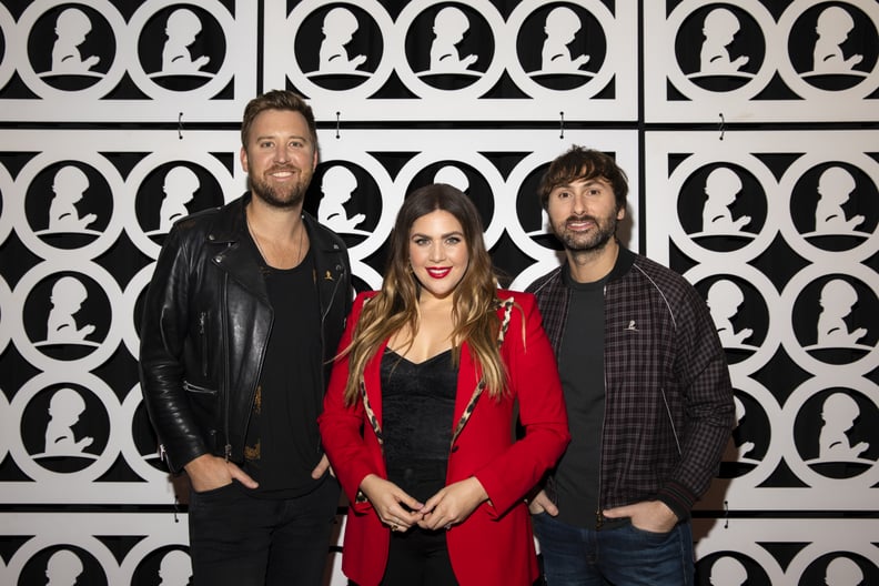 MEMPHIS, TN - JANUARY 17:  (L-R) Charles Kelley, Hillary Scott and Dave Haywood of Lady Antebellum attend the Country Cares for St. Jude Kids Seminar at The Peabody on January 17, 2020 in Memphis, Tennessee. (Photo by Brett Carlsen/Getty Images for St. Ju