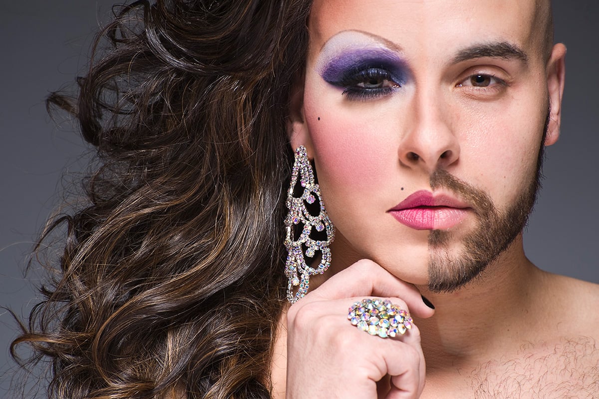 Half Drag Portrait Series Popsugar Beauty 5658