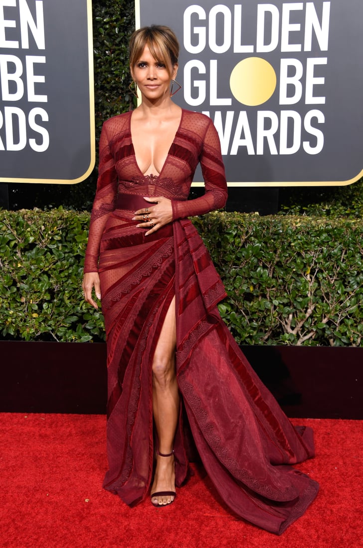 Halle Berry Dress At The Golden Globes 2019 Popsugar Fashion Photo 6