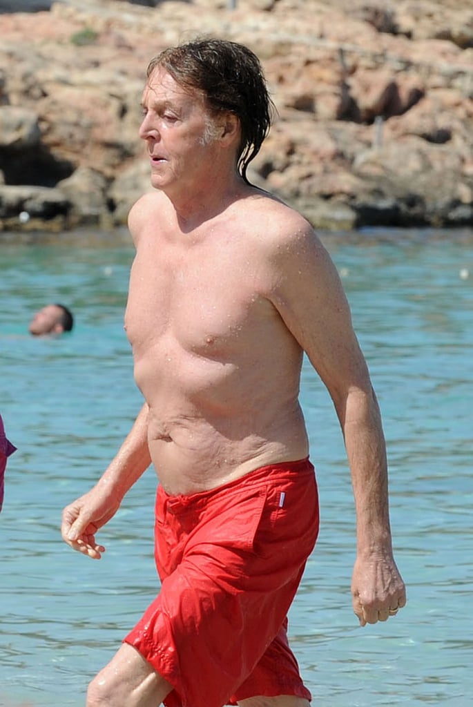 Paul McCartney in Ibiza After Illness