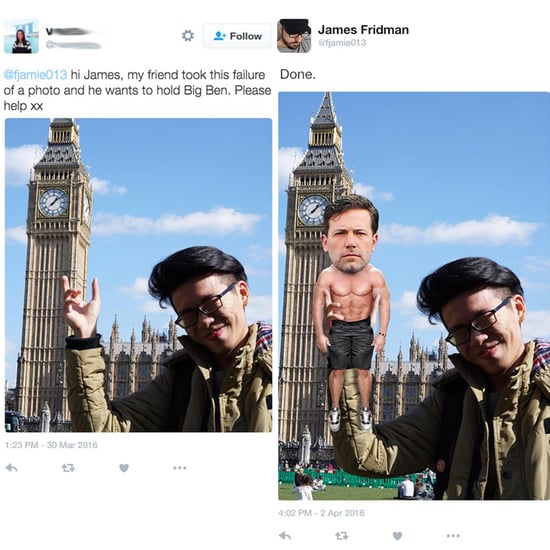 Guy Photoshops People Into Funny Pictures on Twitter