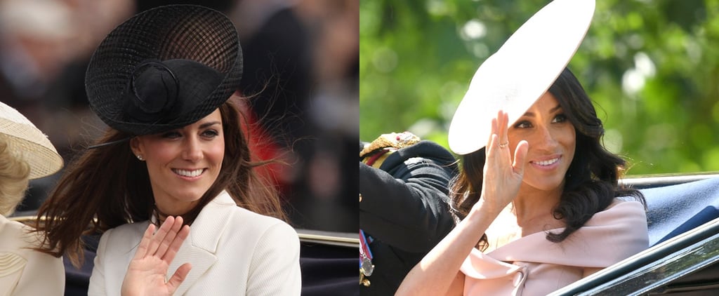 Kate Middleton and Meghan Markle's First Trooping the Colour