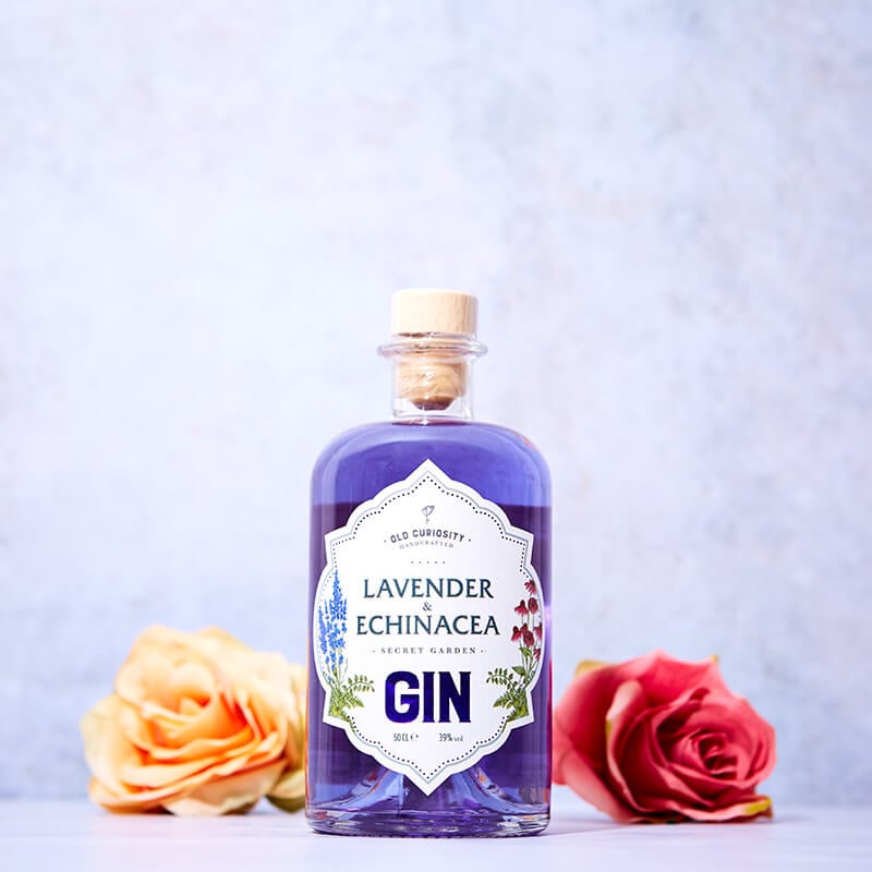 The Old Curiosity Secret Garden Gin Lavender And Echinacea