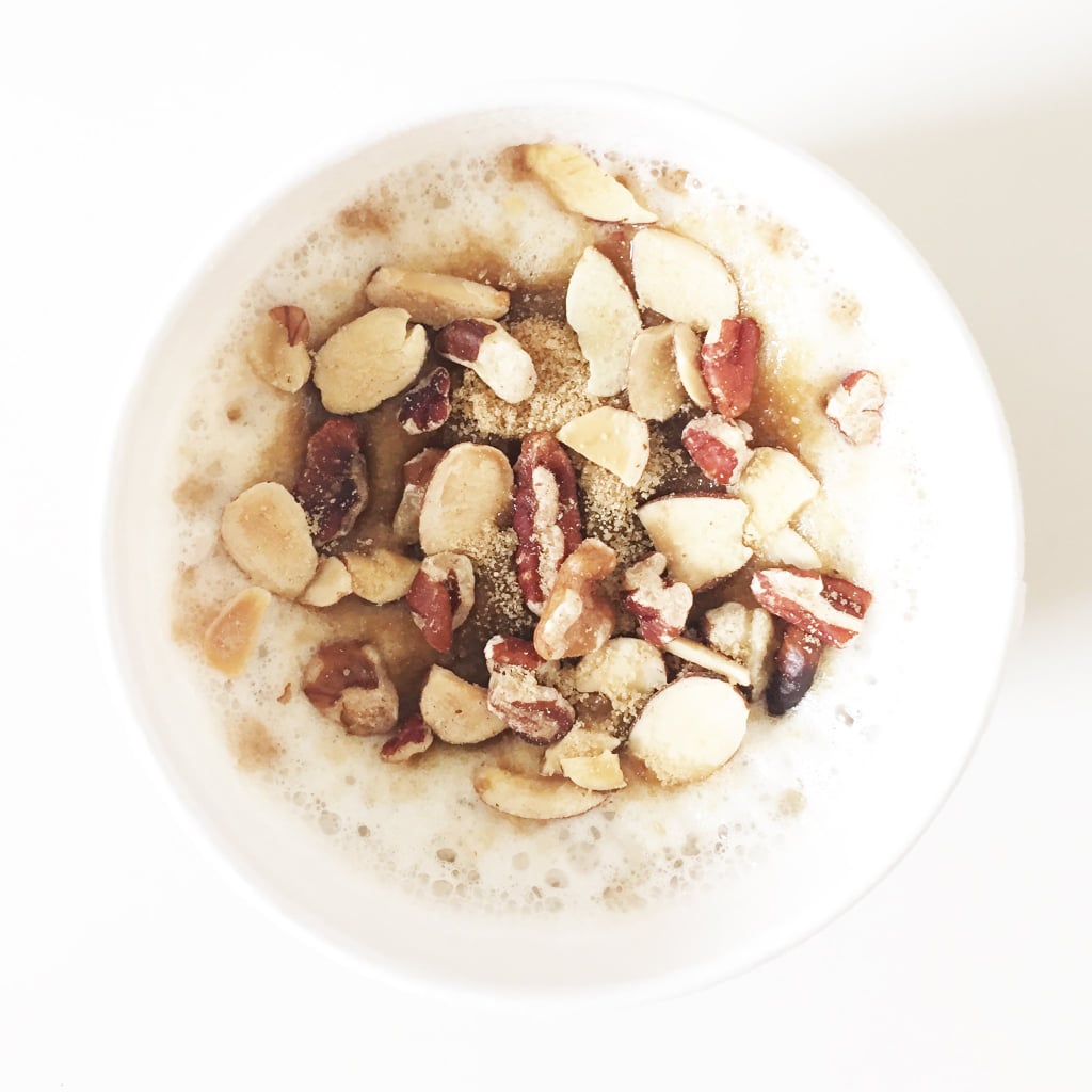 Add Your Latte to Oatmeal