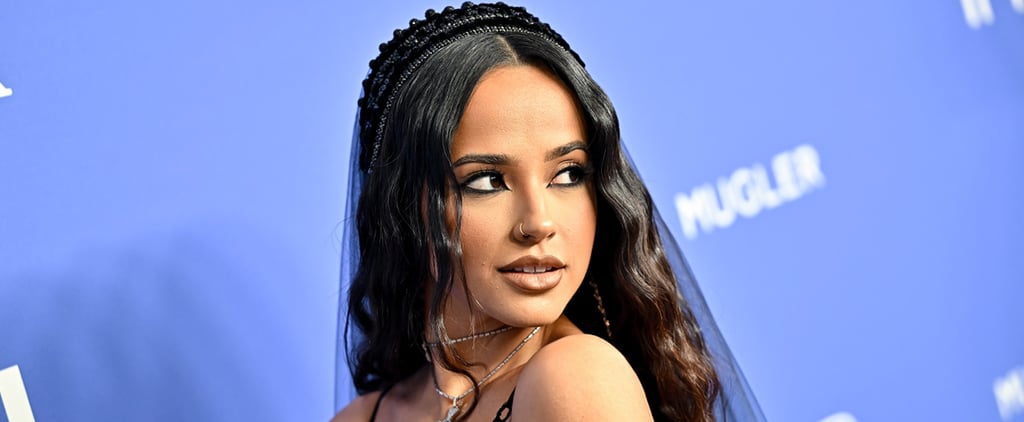 Becky G's Black Wedding Veil at Billboard Women in Music