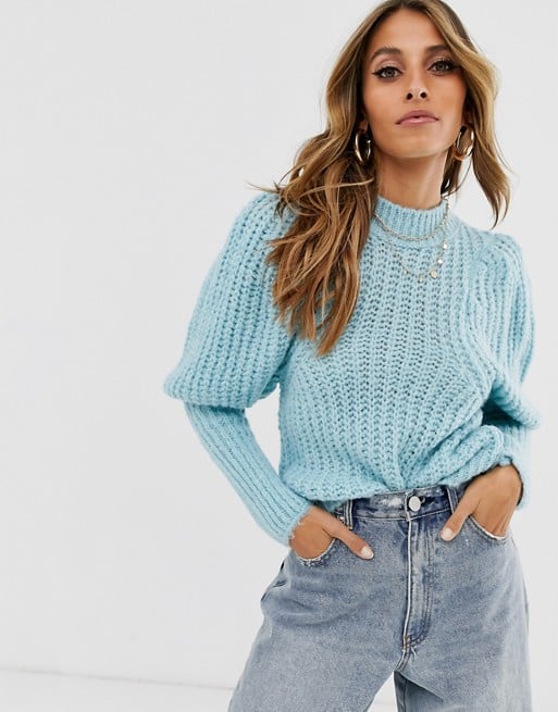 ASOS DESIGN Balloon-Sleeve Sweater | The Best Sweaters For Women to ...