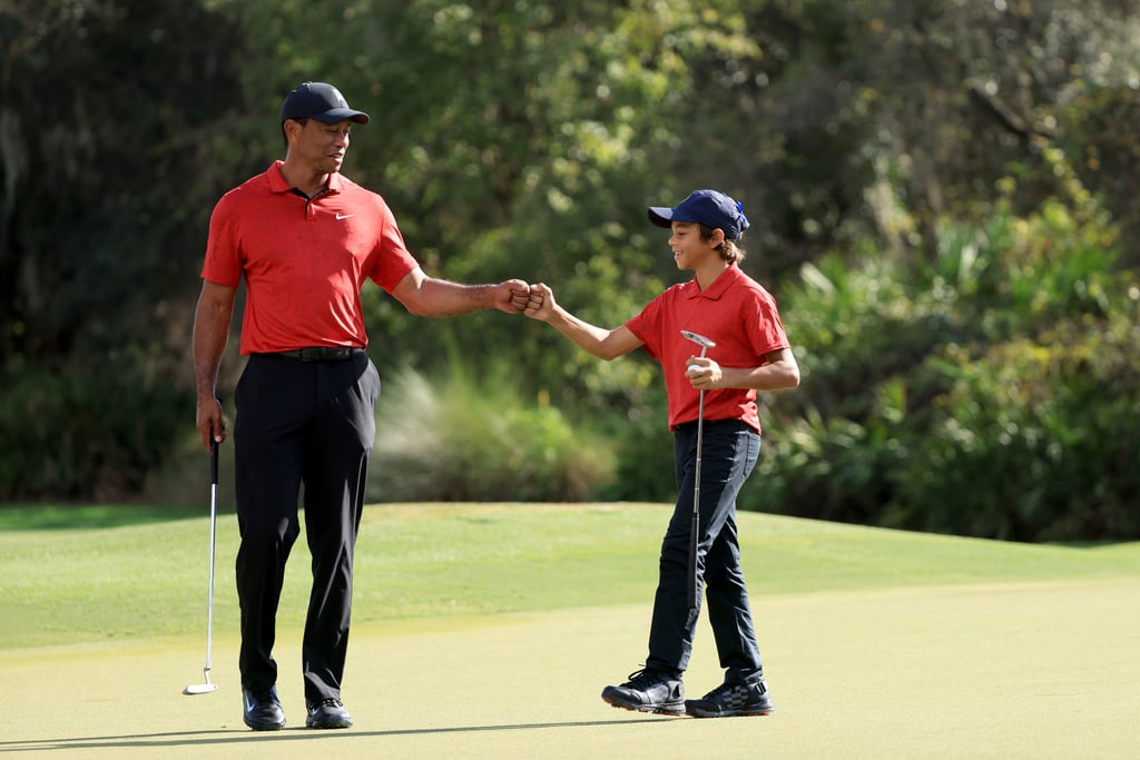 Tiger Woods, Charlie Woods Second at 2021 PNC Championship