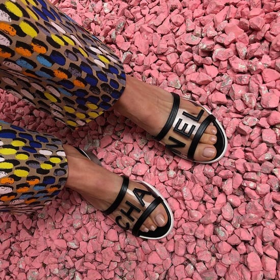 Chanel PVC Slides