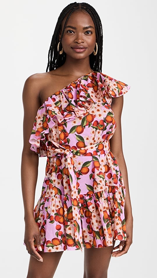Borgo de Nor Pietra Dress ($475)
Sometimes, you need a dress you can style for day and night. That, for us, is this printed number. It's fun and vibrant, and feels just as natural with white sneakers for walking around as it does with sandals for dinner.