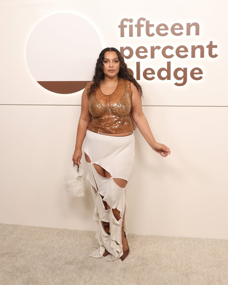 Paloma Elsesser at the Fifteen Percent Pledge Benefit Gala