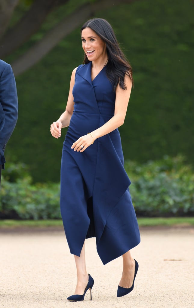 Meghan Markle Wears Dion Lee Dress October 2018 | POPSUGAR Fashion UK