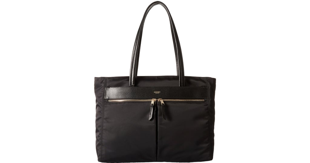 <product href="http://www.zappos.com/n/p/p/8660027/c/3.html">KNOMO London Grosvenor East/West Top Zip Laptop Tote</product> ($199)</p>