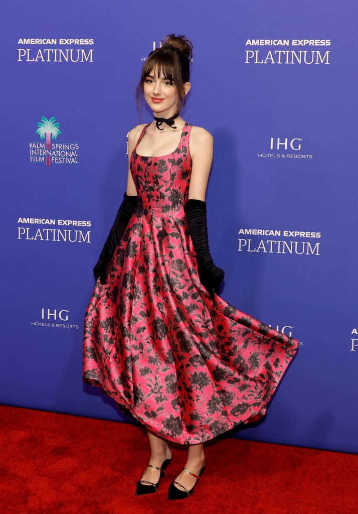 Julia Butters' Floral Dress at Palm Springs Film Festival POPSUGAR