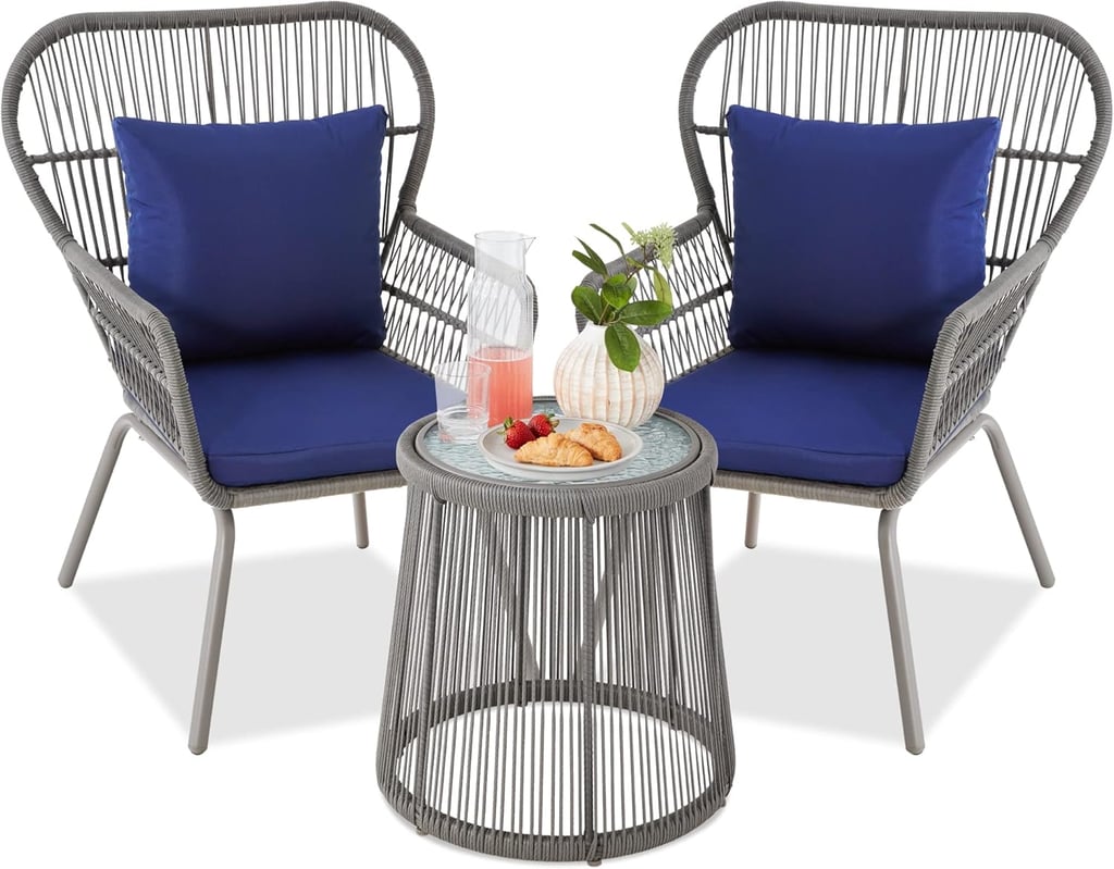 Best Outdoor Wingback Seating Set