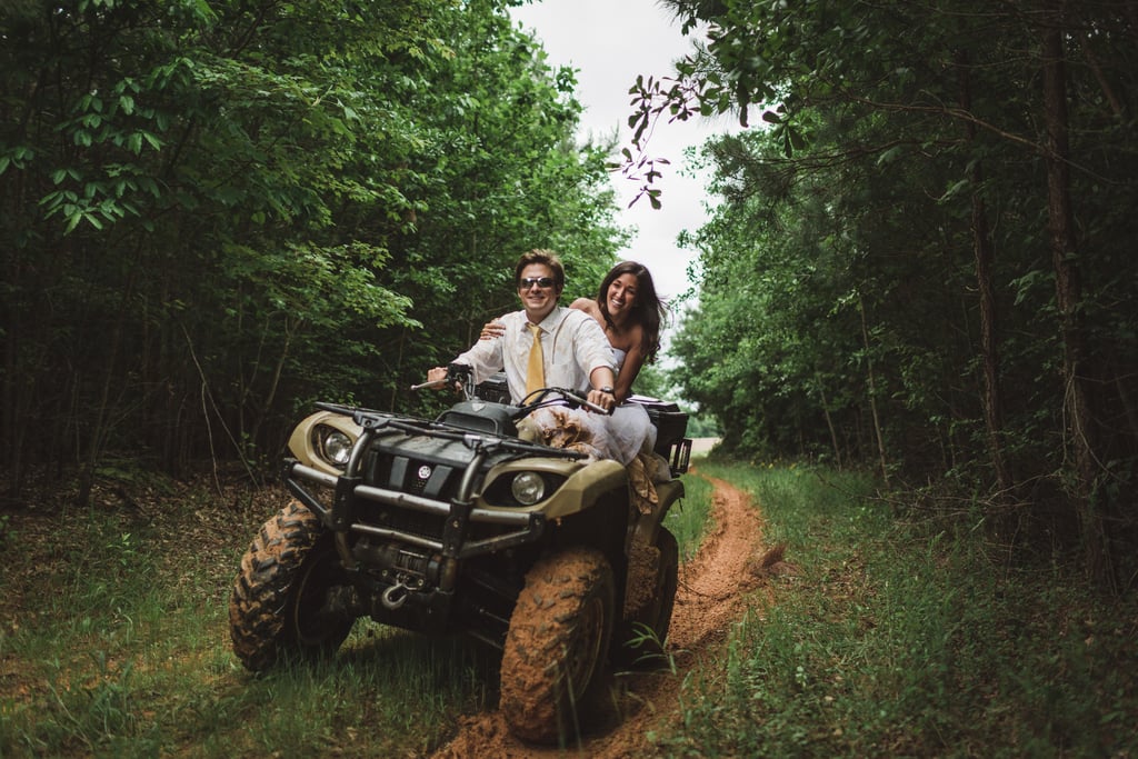 Muddy Trash-the-Dress Shoot