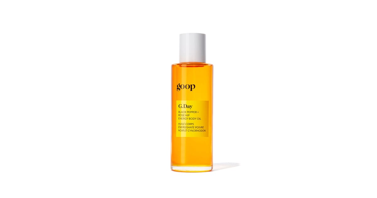 Goop G.DAY Black Pepper + Rose Hip Energy Body Oil Goop Products