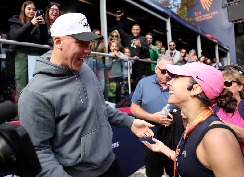 Aaron Judge Supports Wife Samantha Bracksieck at the 2023 New York City Marathon
