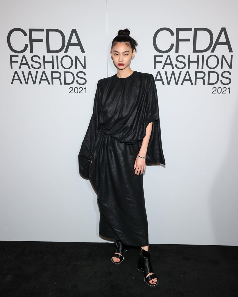 HoYeon Jung at the 2021 CFDA Fashion Awards