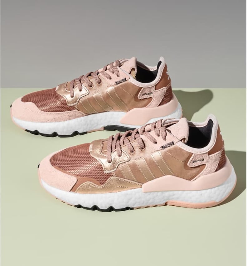 Adidas Nite Jogger Sneakers in Rose Gold