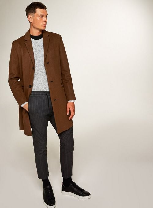 Rust Overcoat With Wool | Cute Christmas Gifts For Boyfriends 2018 ...