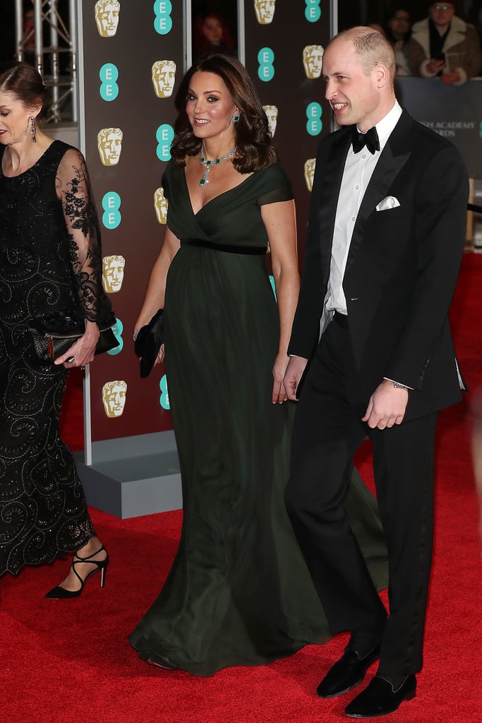Prince William and Kate Middleton at the BAFTA Awards