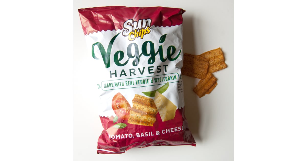 Sun Chips Veggie Harvest in Tomato, Basil, and Cheese Best New Snacks 2016 POPSUGAR Food