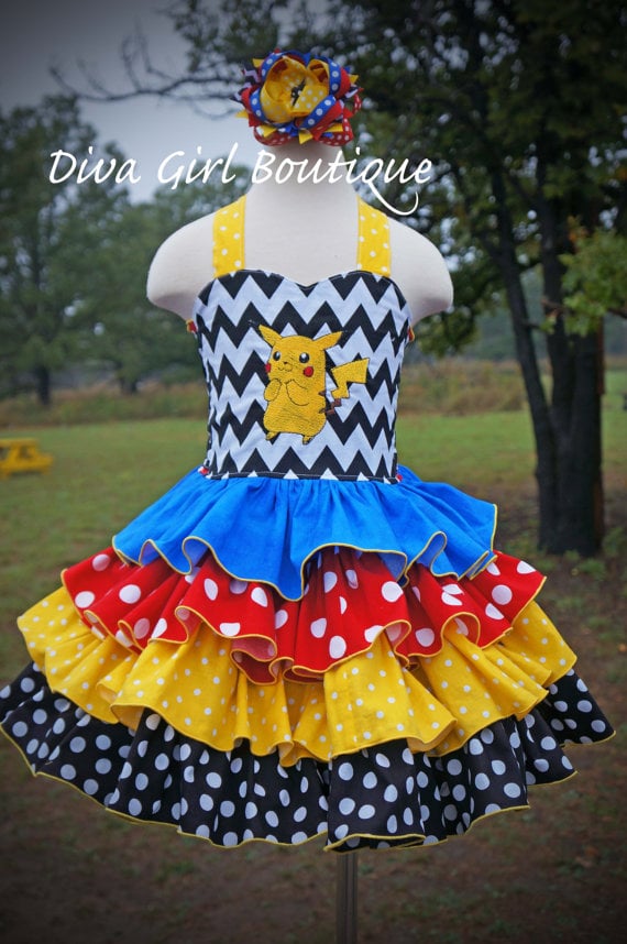 Pikachu Ribbon Dress