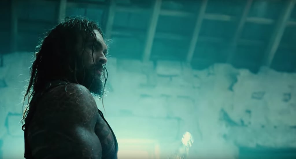 Jason Momoa as Aquaman in Justice League Pictures