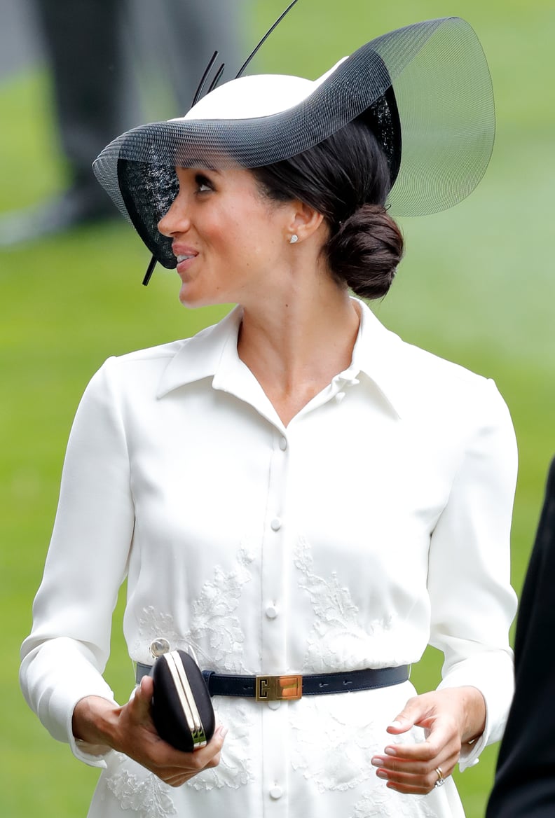 Meghan Markle's Braided Side Bun, 2018