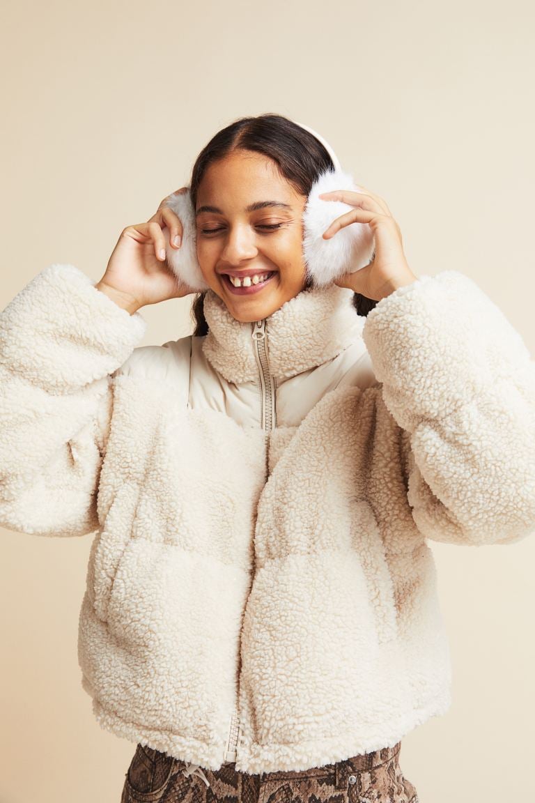 H&M Padded Teddy Bear Jacket