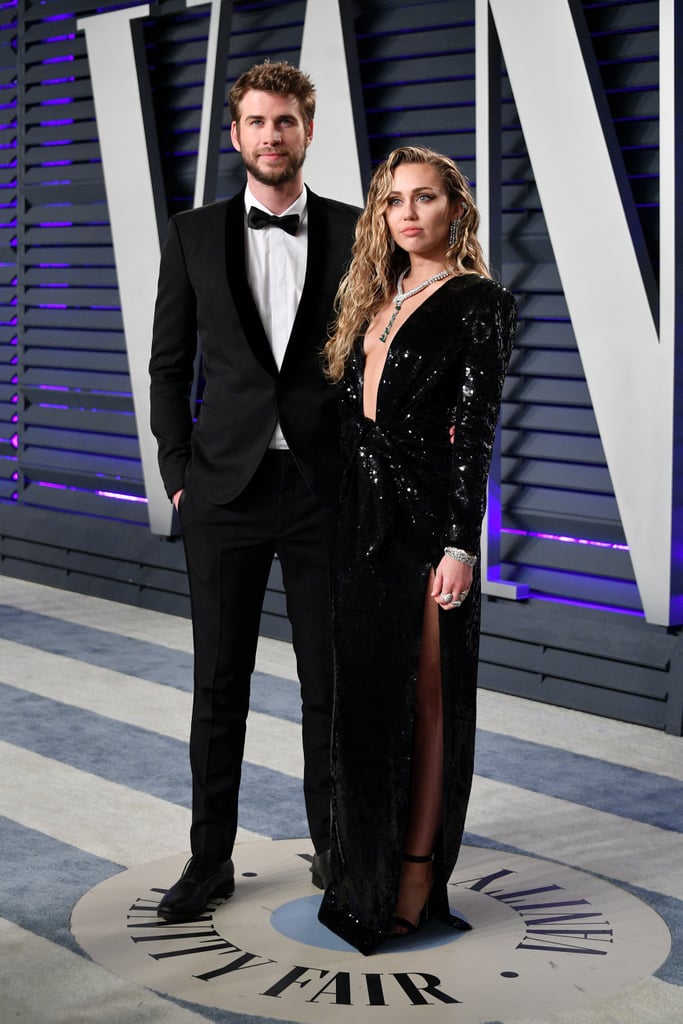 Miley Cyrus and Liam Hemsworth at 2019 Oscars Afterparty