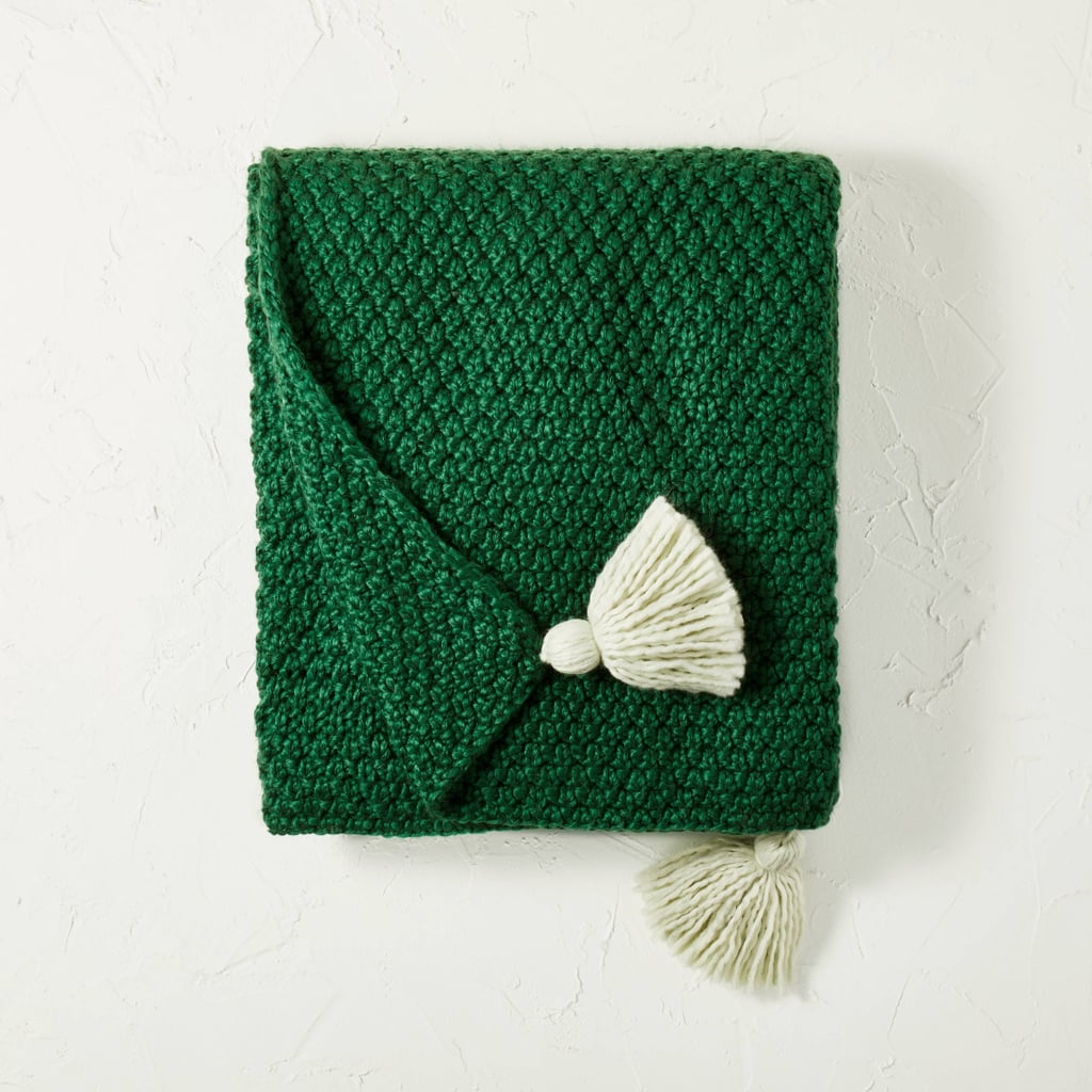 Knit Throw Blanket: Opalhouse designed with Jungalow Textured Chunky Knit Throw Blanket