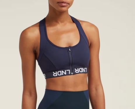 Ultimate Infinity Power Front Zip Sports Bra