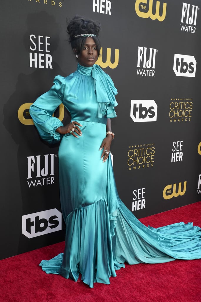 Jodie Turner-Smith's Gucci Dress | Critics' Choice Awards