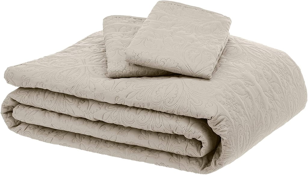 AmazonBasics Oversized Quilt Coverlet Bed Set Amazon Home and Food