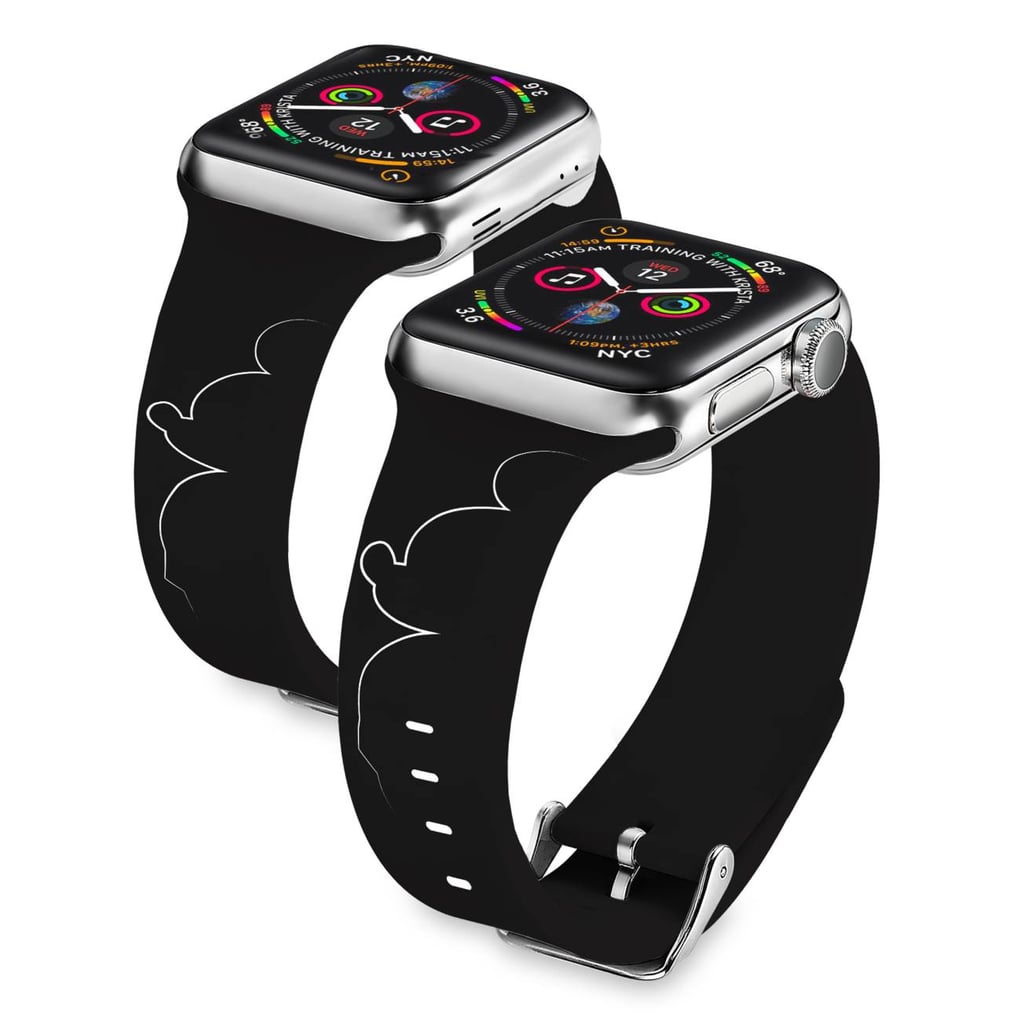 A Smartwatch Band: Mickey Mouse Silhouette Smart Watch Band