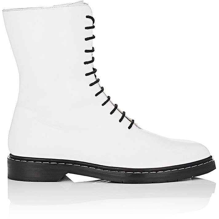 The Row Fara Leather Combat Boots
