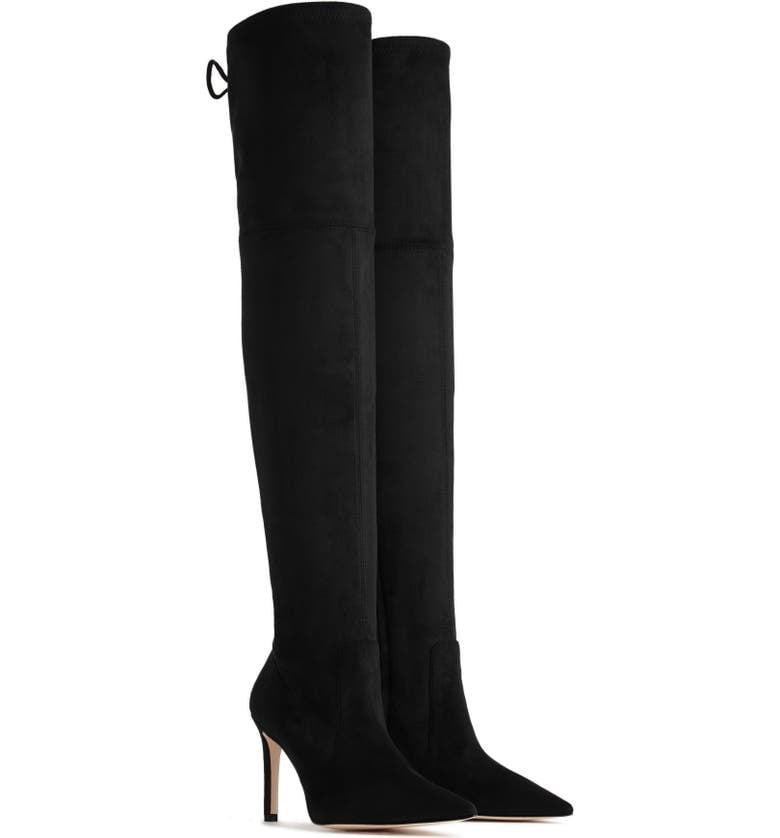 A Sexy Pair: Good American Overtime Over the Knee Boots