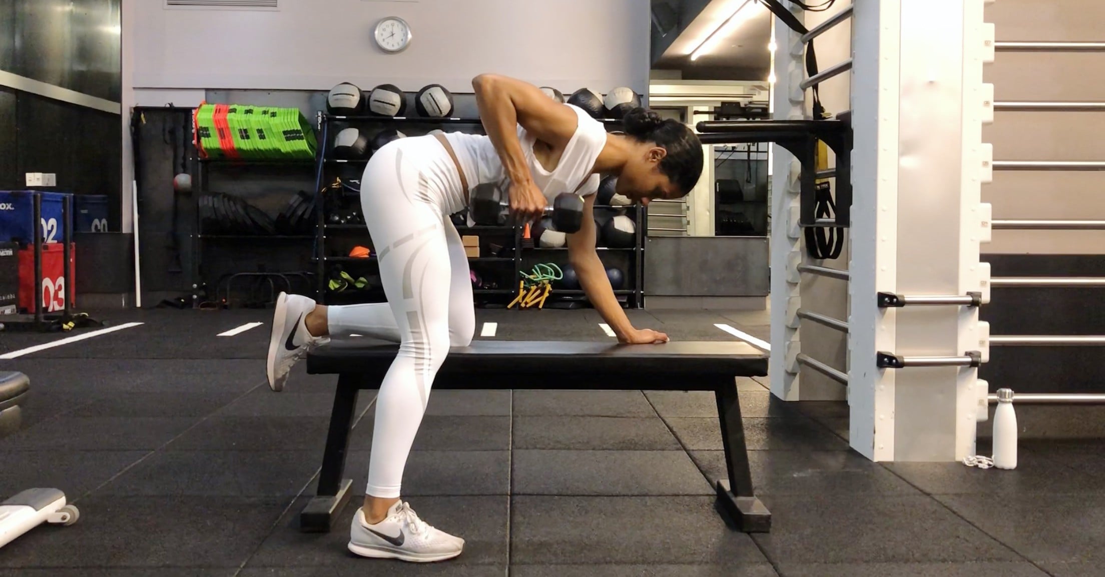 Single arm shop back exercises