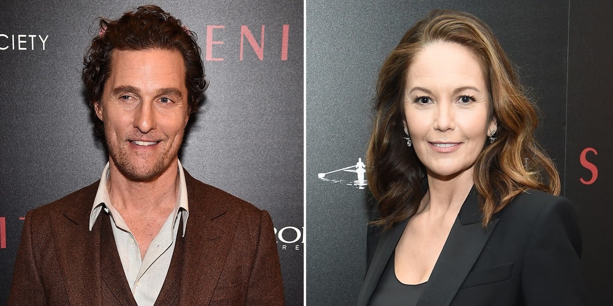 Matthew McConaughey Says Diane Lane Was His First Crush PS Celebrity