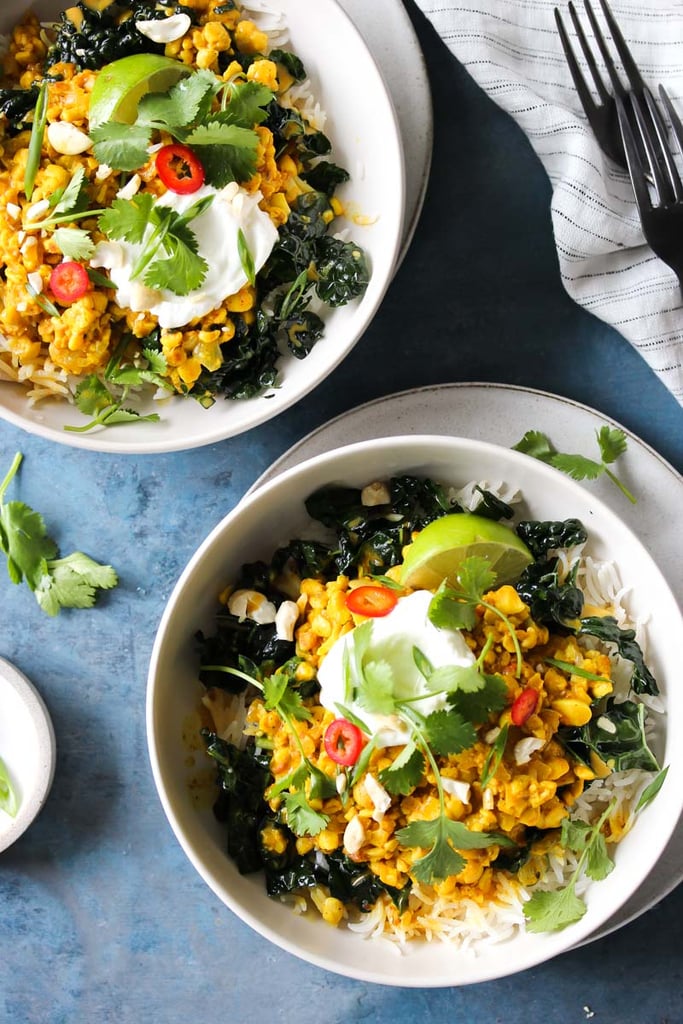 Turmeric-Tempeh Coconut Curry